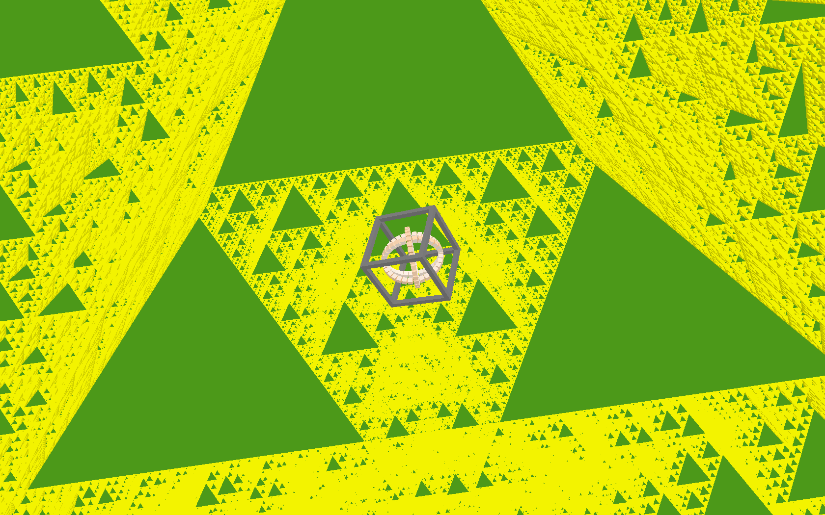 The tetrix, aka Siepinski Tetrahedron